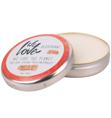 Natuurlijke deodorant we love the planet sweet soft uitgelicht
