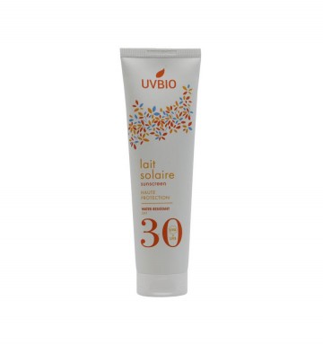 Uvbio sunscreen spf 30 bio water resistant 100 ml