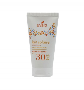 Uvbio sunscreen spf 30 bio water resistant 50 ml